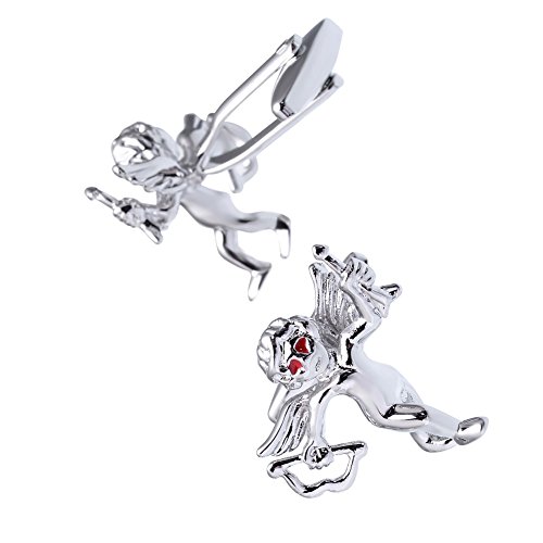 Salutto Valentine's Day Gift Mens Wedding Shirt Cufflinks With A Gift Box Cupid #TOP1
