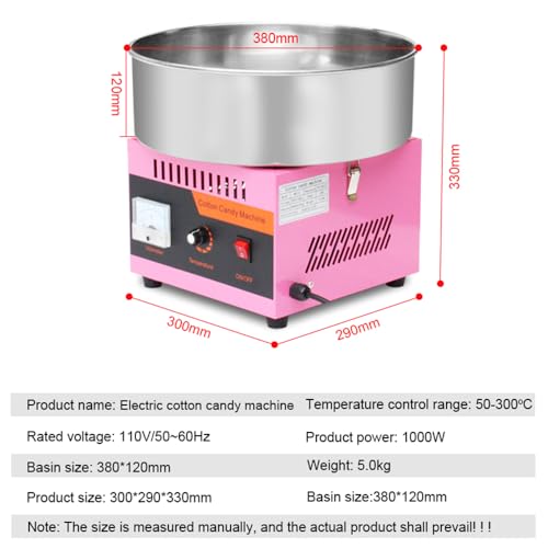 Aeydjxmer Cotton Candy Machine Commercial, 1000W Cotton Candy Maker Machine thumb #1