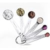 Set 5 Cucchiai Dosatori In Acciaio Inox - Misurini Per Spezie Con Scala, Ideali Per Cucina - Foto 3