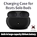 Alimingyan Charging Case Replacement Compatible for Beats Solo Buds, USB-C Charging Port case 660mAh Built-in Battery with Lanyard Hole(Not Include Earphone)