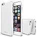 iPhone 6 Plus Case, Ringke [Slim] Lightweight Cover w/ Screen Protector [Snug-Fit] Side to Side Edge Coverage Superior Coating PC Hard Skin for Apple iPhone 6 Plus 5.5" (2014) - LF White