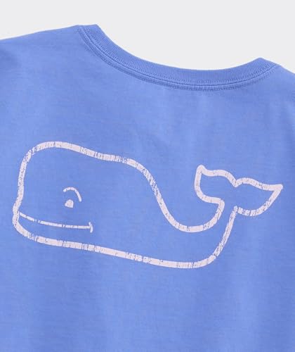 Image of vineyard vines Girls' Vintage Whale Short-Sleeve Pocket Tee