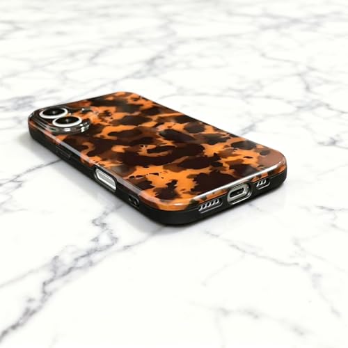 Coque léopard iPhone 16 Plus joli motif mignon cadeau pour filles - 6