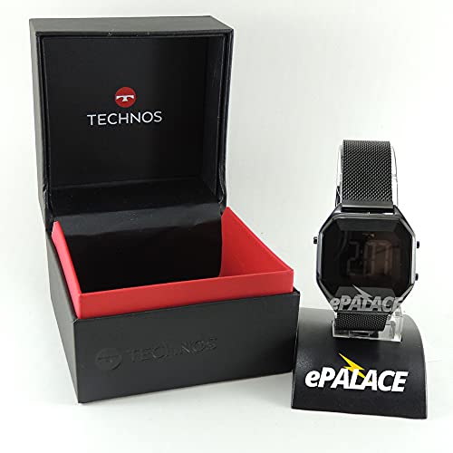 Relógio Technos Feminino Digital Preto - BJ3851AO/1P