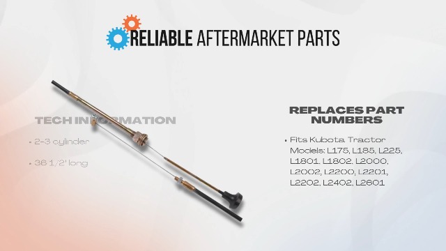 Amazon.com: Fits Kubota Tractor Engine Stop Cable L175 L185 L225