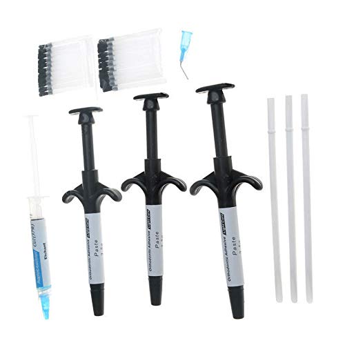 Adhesivo ortodoncia OrthoForce kit de cemento dental para brackets de metal 2