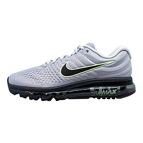 Nike Men's Air Max 2017 shoe, Wolf Grey/Black/Pure Platinum, 7.52