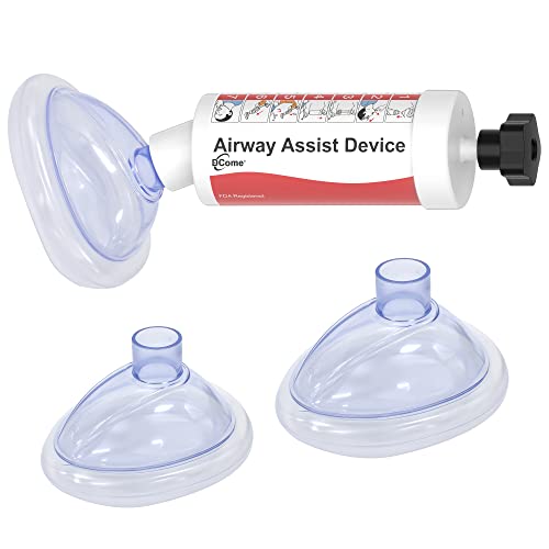 Image of DCome 1 Pack Child Removal Device for Removing Obstructed Objects, Portable Device for Toddlers and Kids, Safe and Effective Infant First Aid Kit, Easy to Use, Equipped with Different Size Masks