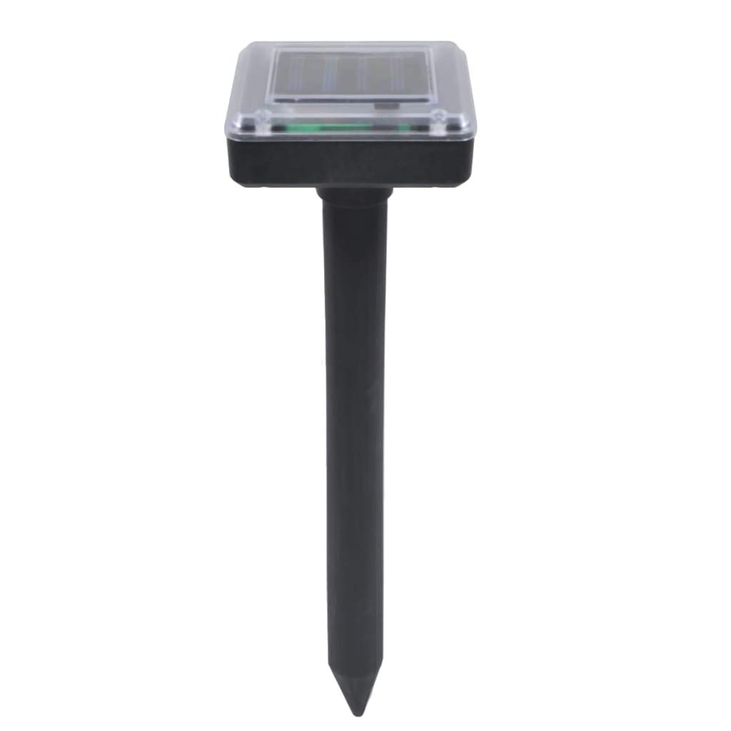 vidaXL 4X Dispositivos Matarratas con Energía Solar Exterminador de Roedores