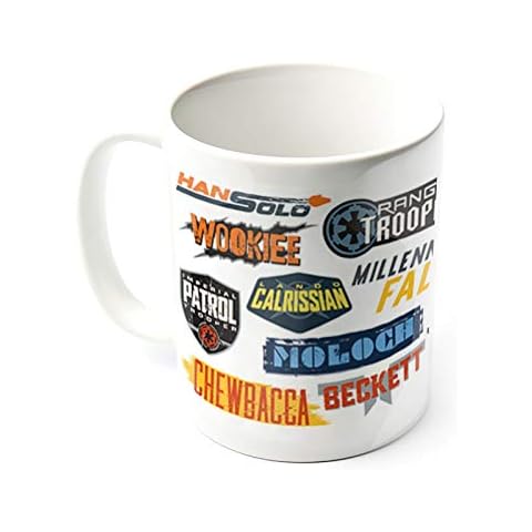 Solo: A Star Wars Story MG25043 Bumper Stickers Mug, Ceramic, Multi-Colour, 315 ml Cover