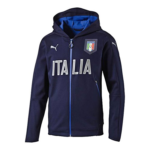 Puma FIGC Italia Performance Giacca con cappuccio Casual da Uomo...