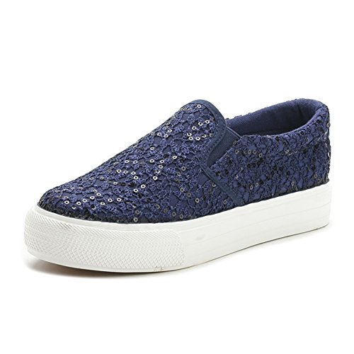 Espadrilles dentelle unie et baskets en toile pour femme taille 38