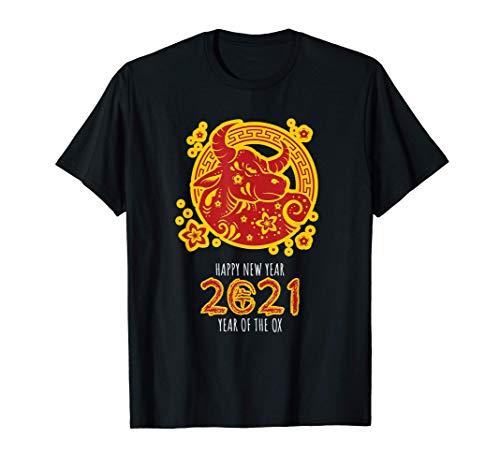 Chinese New Year 2021 Year Of The Ox Chinese Gifts Idea T-Shirt