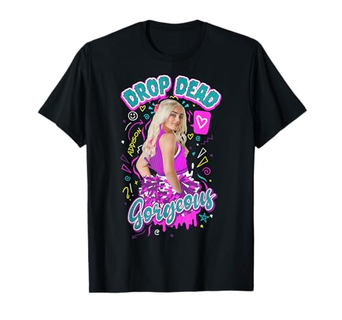 T-shirt Disney Zombies Addison Poster imprimé col rond en coton pour ado