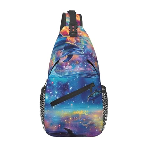 Sac à bandoulière espace coloré idéal pour voyages et travail