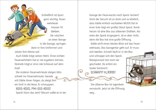 Die Tier-Feuerwehr (Band 1) - Ein Waschbär greift ein: Rette gemeinsam mit Eddie den Wald! - Tierisch starkes Erstlesebuch von Bestseller-Autorin Vanessa Walder ab 7 Jahren – vue 6
