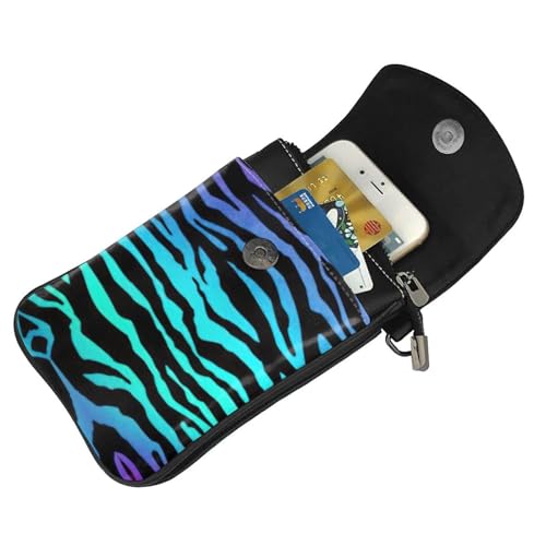 Sac de téléphone portable vert pour libérer vos mains et ranger vos cartes de crédit - 5