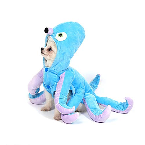 Mogoko Dog Cat Octopus Costumes, Pet Halloween Cosplay Dress, Funny