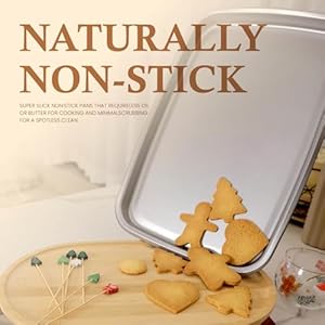 CARTMAN Bakeware Set 9-pieces Grey with Round/Square Cake Pan, Loaf Pan,6/12 Cup Muffin Pan, Cookie Sheet, Brush and Spatula, Carbon Steel Bake Set, Nonstick Stainless Steel Baking Pans Set CARTMAN Bakeware Set 9 pieces Grey with RoundSquare Cake Pan Loaf Pan612 Cup Muffin Pan Cookie Sheet Brush and Spatula Carbon Steel Bake Set Nonstick Stainless Steel Baking Pans Set