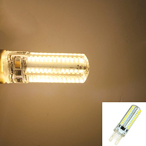 Lampadina LED G9 5 W bianco caldo 104 * 3014 SMD