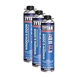 Window & Door Insulating Foam Sealant, High R-Value for Superior Insulation, Water-Resistant, Low Expansion, Eco-Friendly, AAMA & UL Verified (3x24 oz)