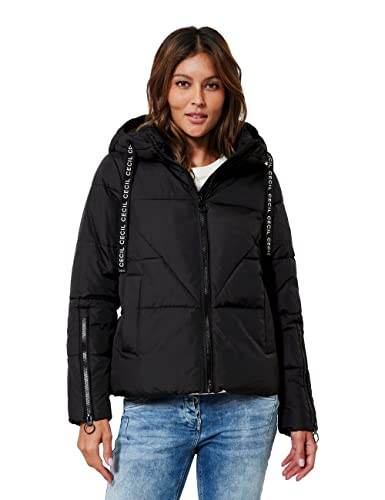 Cecil Damen B201704 Steppjacke, Schwarz, XXL
