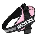 FIZILI Dog Harness, No-Pull Pet Harness Adjustable Soft Padded Dog Vest, Reflective No-Choke Pet...