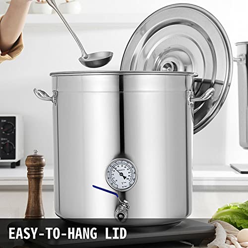 Pot de fermentation de pot de soupe en acier inoxydable 45cm avec robinet - 4