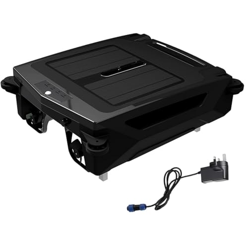 Limpiador robótico automático de piscinas con energía solar, aspiradora portátil inalámbrica para piscinas sobre el suelo, estacionamiento automático con soporte de aplicación, dura 5 horas