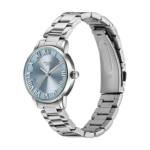 Image of Sonata Poze 6 Chrome Calling Quartz Purple Round Dial Women's Watch | Stainless Steel Strap Material | Watches for Women Analog - SP80128SM02