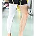 N’joy Compression Leg Sleeves – 1 Pair Outdoor Basketball MAKLULU Full Length Leg Sleeves for Men, Women, Youth (White-3XL)