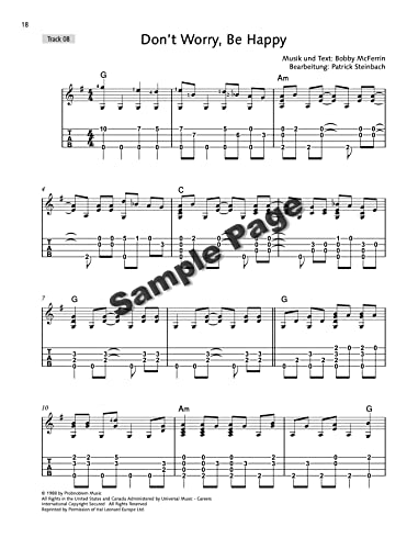 Partition ukulélé Low G livre de musique Rock Pop Classics Melody-Chord Style