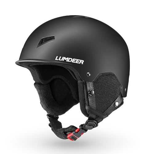 LUMDEER Kyro Leicht & Sicher Skihelm mit Visier Klappbar für Herren Damen