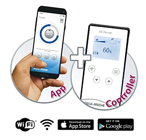 Aqua Medic DC Runner 1.3 Pompa universale regolabile per acquari, controllo tramite app o controller
