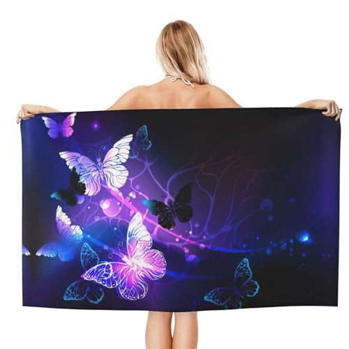 Serviette de bain anti odeur en microfibre contre l'humidité