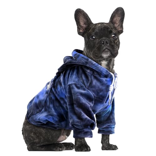 Eyein Hundehoodie für kleine mittlere und große Hunde, Warmer Flanell Hunde Kapuzenpulli mit Taschen...
