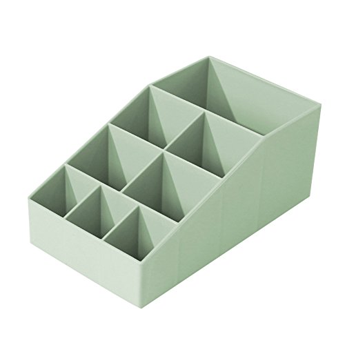 litymitzromq Divided Vanity Organizer, Makeup Case Storage Container Box Dressing Table Office Home
