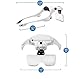 LED-Brille mit Lupe. 5 austauschbare Dioptrien