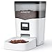 Arspic Distributeur Croquettes Chat Automatique Distributeur de Nourriture Programmable 4 Repas par Jour avec Contrôle de Portion et Enregistrement Vocal Mangeoire Automatique pour Chat et Chien (3L)
