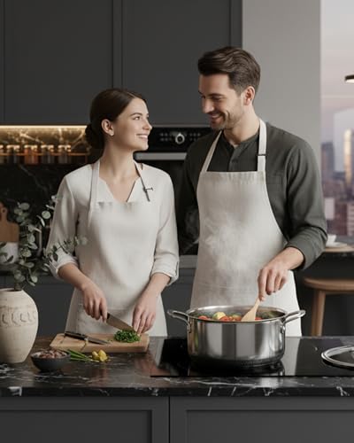 Image of Hybrid Nonstick Pot Set,pot,1.5+2 QT sauce pan,5 QT Stock Pot with Glass Lid
