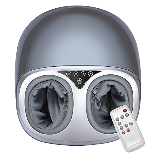 Preisvergleich Produktbild Groteen Fussmassagegerät, Fussmassage mit Wärmefunktion, Shiatsu, Verschrottungs und Luftdruckmodus, Lindert Schmerzen bei Plantarfasziitis und Revitive Durchblutungs-Stimulator