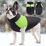 FEimaX Hundemantel für Hunde, Hundejacken Wasserdicht Warme Jacke für Kleine Mittelgroße Große Hunde Winterjacke Warm Gepolstert Welpen Weste Haustier Kleidung für Kaltes Wetter