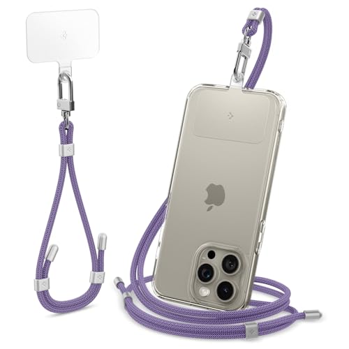 Cordon pour téléphone portable Spigen idéal pour voyage et randonnée lanière tour de cou 2 pièces