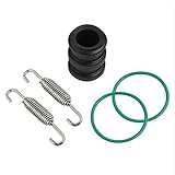NICECNC Exhaust Seal Coupler O-Ring Spring Kit Compatible with KTM 250 300EXC MXC 1998-2016,XCW XC...