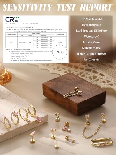 Sanfenly Stud Earrings Small Gold Hoop Earrings Set for Women Flat Back Earring Hypoallergenic Cartilage Earring Lightweight Dainty 14K Gold Stud Earrings for Multiple Piercing Set2