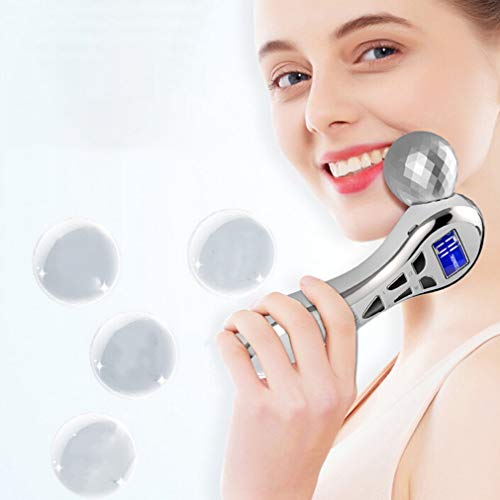 Beauty Bar Rouleau Masseur Visage Masseur Visage à Micro Courant 4D, Massage électrique corps rechargeable visage Lifting anti-rides Anti-vieillissement