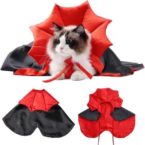Disfraz Halloween Vampiro para Perros Pequeños S miniatura 3