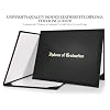 High School Diploma - Custom Printed with Your Name, School, Grad Date & More - Incl. Real, Custom Embossed Gold Foil Seal & Padded Leatherette Diploma Cover - Pro Print Shop Quality