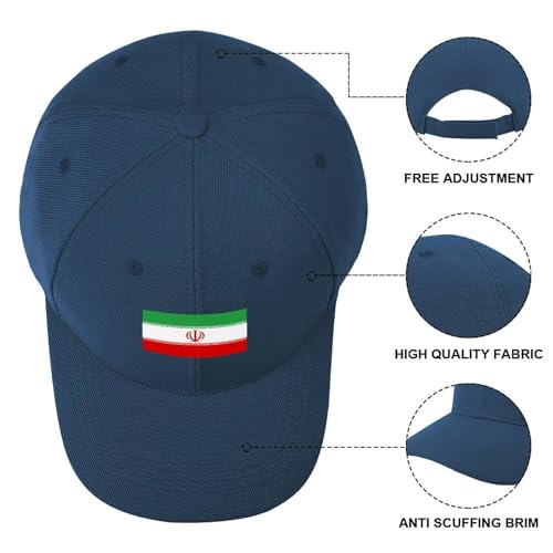Islamic Republic of Iran Flag Children Baseball Cap Adjustable Snapback Trucker Hats Boys Girls Sports Outdoor Travel hat4