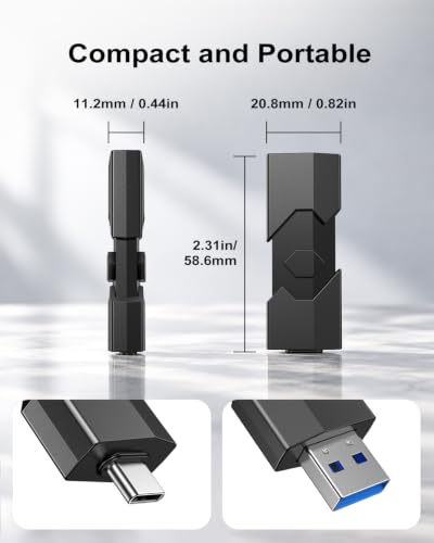 RAOYI 256GB USB C Flash Drive